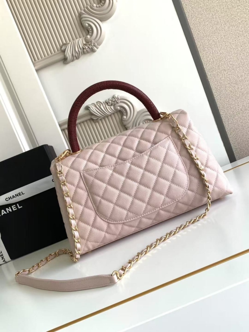 Ch**el top handle bags